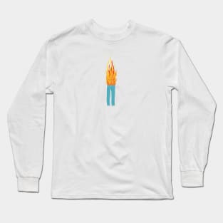 Pants On Fire Long Sleeve T-Shirt